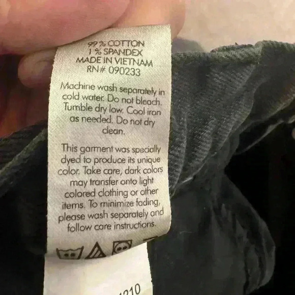 Pacsun Skinny Stretch Denim Jeans Mens 32X30 Black Y2K Grunge Punk distressed - Picture 14 of 14